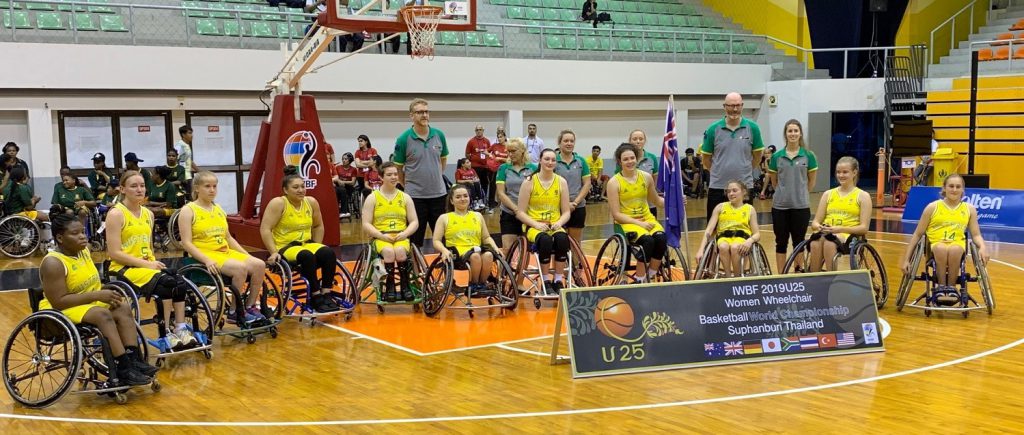 Wheelchair basketball success