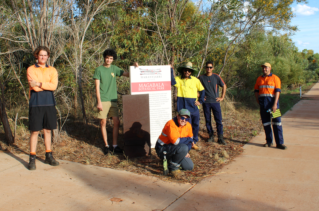 ‘No sweat!’ Broome NETTS apprentices give back to community