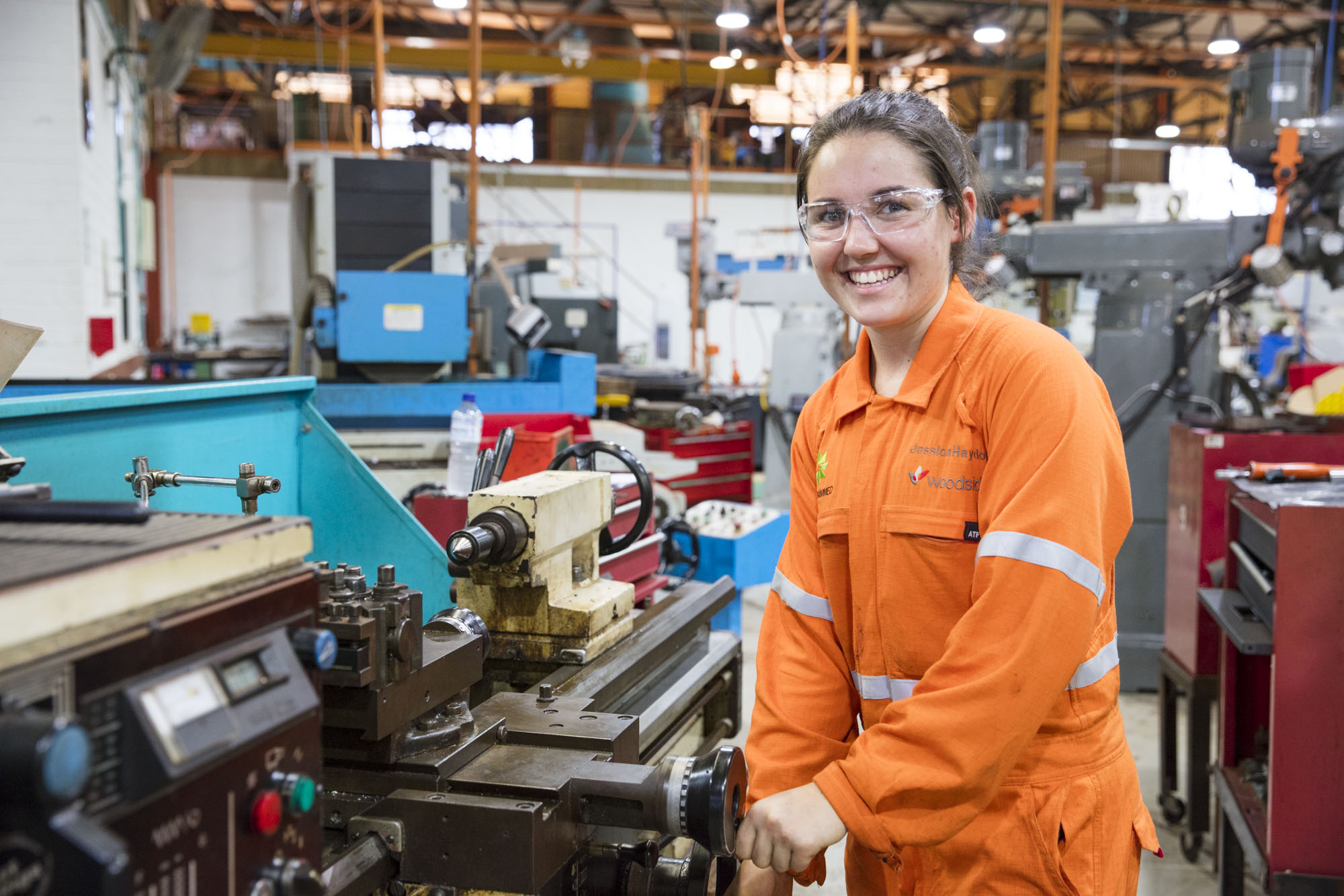 Proud to be a woman in a trade like Jess Programmed AU The Power of