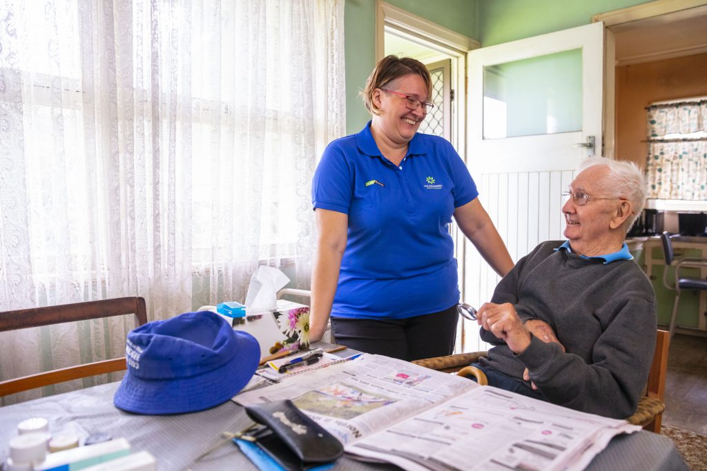 Our home care team keeps on caring