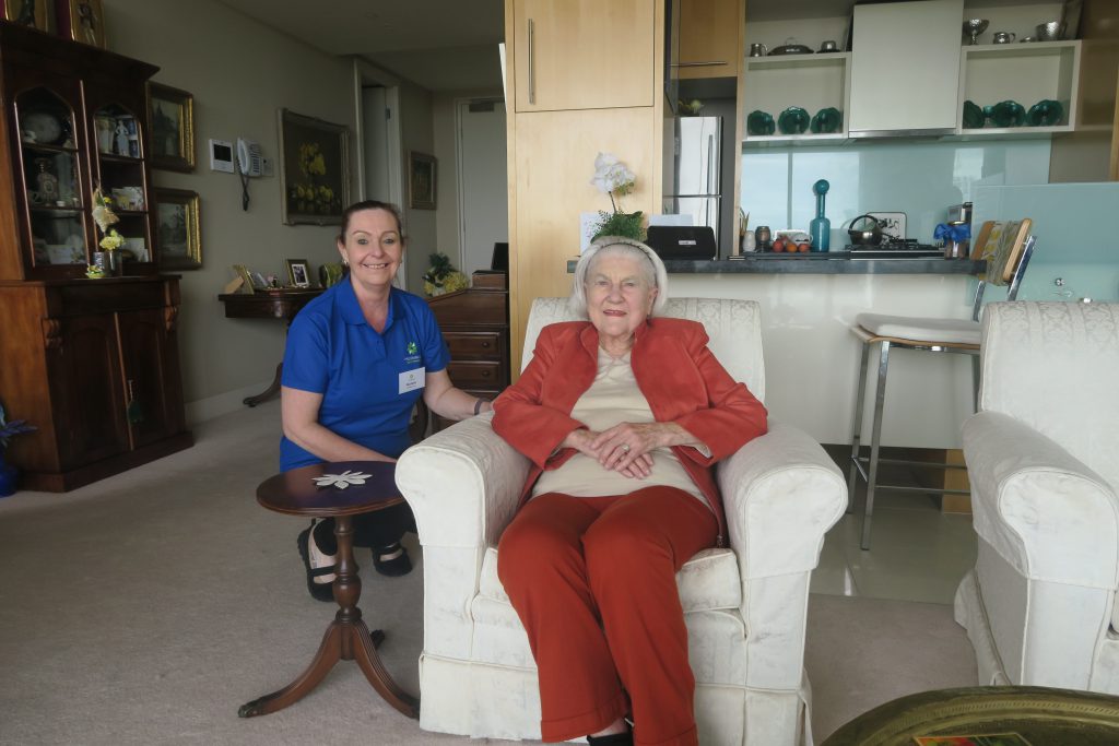 Community nursing keeps Joan in her home