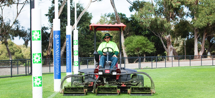 Beyond grass-roots level grounds maintenance