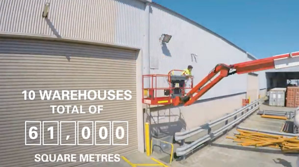 Commercial painting video