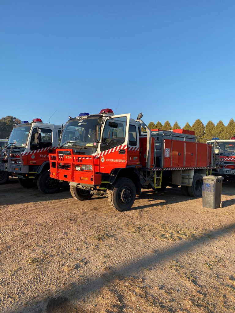 Ray Sieber takes on NSW bush fires