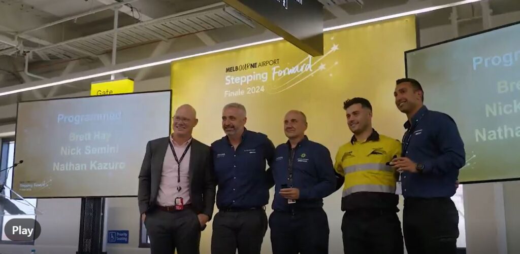Melbourne Airport Celebrates Exceptional Team Members with their Stepping Forward Program