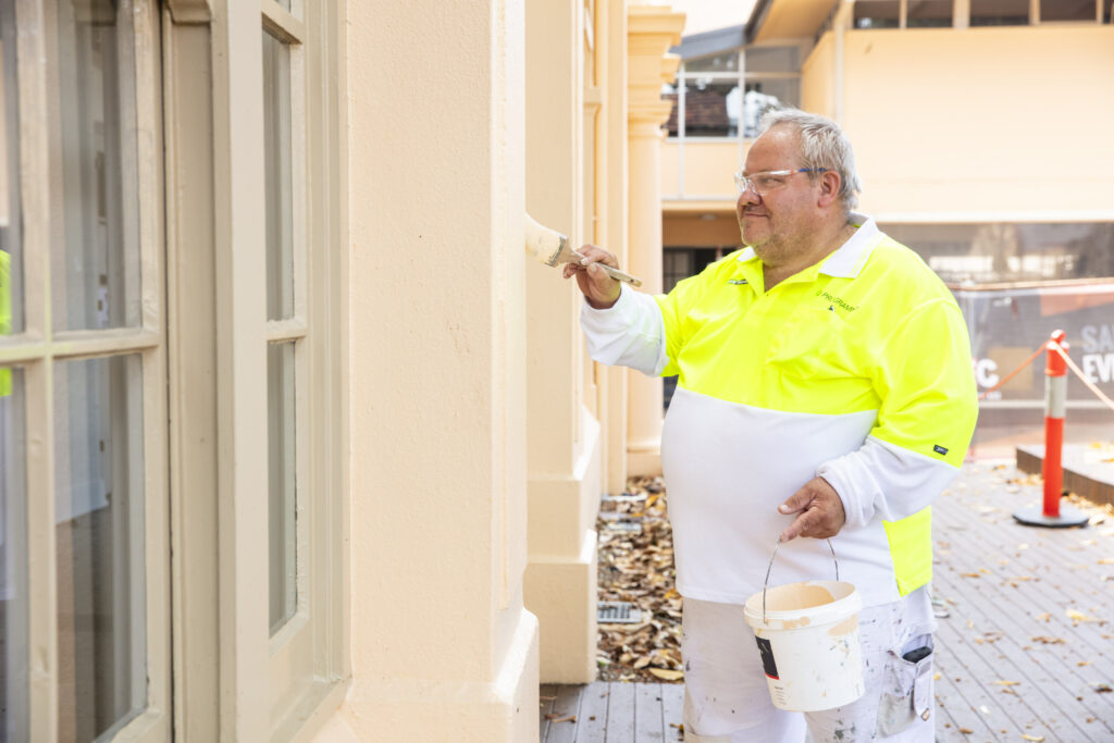 programmed property services commercial painter